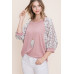 Solid French Terry Fashion Top