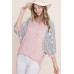 Solid French Terry Fashion Top