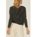 A Mineral Washed Knit Top