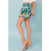 Woven High Rise Shorts