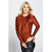 Metallic Padded Shoulder Bodysuit