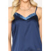 Velvet Mixed Adjustable Strap Round Hem Camisole