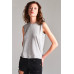 Solid Sleeveless Round Neck Basic Tank Top