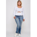 Solid Round Neck Top, With Long Sleeves, And Cut-out Detail