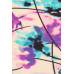 Plus Size Floral Print, Full Length Leggings In A Slim Fitting Style With A Banded High Waist