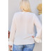 V Neck Tier Ruffle Sleeve Top