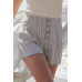 A Pair Of Striped Woven Shorts