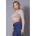Long Sleeve Purl Edge Layer Top