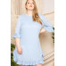 Pleated Ruffle Detailed Mini Dress