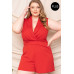 Collared Neck Plus Size Romper