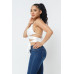Satin Wrap Around Top