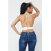Satin Wrap Around Top