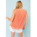 A Baby Pleated Sleeveless Top