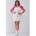 Plus Denim Sleeveless Front Snap Button Down Pinafore Mini Dress