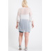 Ruffle Sleeve Open Cardigan