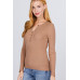 Viscose Henley Sweater