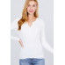 Viscose Henley Sweater