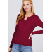Viscose Henley Sweater