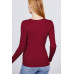 Viscose Henley Sweater