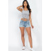 Adjustable Front Ruched With String Square Neck Crop Tops