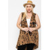 Long Flattering Silhouette Sleeveless Cardigan