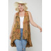 Long Flattering Silhouette Sleeveless Cardigan
