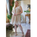 Plus Printed Round Neck Sleeveless Mini Dress