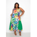 Splice Tropical Dress