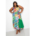Splice Tropical Dress