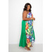 Splice Tropical Dress