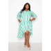 Stripe Shirt Dress