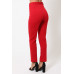 Ankle Tapered Self-fabric Buckle Belt Pants