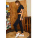 Hoodie Waist Adjustable Contrast Mesh Crop Top