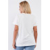 Off-white Admire Print Logo Detail Crew Neck Relaxed Fit Top