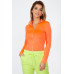 Mock Neck Zip Front Crop Top