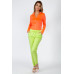 Mock Neck Zip Front Crop Top