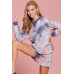 Tie-dye Printed Jersey Top