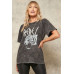 A Mineral Washed Graphic T-shirt