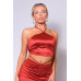 Sexy Halter Front Crop Top