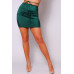 Satin Waist Tie Mini Skirt