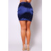 Satin Waist Tie Mini Skirt