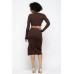 High Slit Skirt Set
