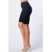 Zip Up Biker Shorts