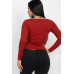 Shirred Square Neck Top