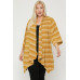 Kimono Style Striped Cardigan
