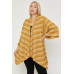 Kimono Style Striped Cardigan