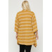 Kimono Style Striped Cardigan