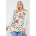 Geometric/tribal Sublimation Print Tunic Top