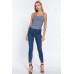 Side Ruched Cami Knit Top