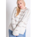 Plus Sweater With Stripe Detail